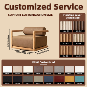 Sillón Moderno Giratorio 360° para Exteriores, de Madera de Teca Sudamericana, con Espuma de Secado Rápido, Grado Comercial para Proyectos de Hoteles y Resorts - Product Image 2