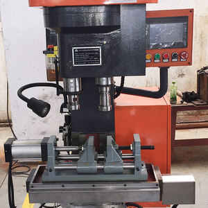 Máquina automática de doble perforación y roscado para procesamiento combinado de piezas de automóviles, incluyendo piezas de puertas y piezas de perforación. - Product Image 5