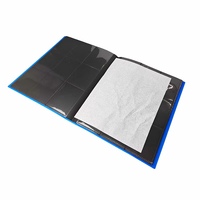 Classeur pour cartes à collectionner avec 160 pochettes à chargement latéral, 9 pochettes, album pour 360 cartes en PP, pochettes pour cartes, dossier pour cartes à collectionner