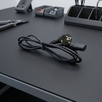 Kabel für Laptop-Adapter Ersatzkabel 1,2m/1,5m Robustes VDE Amerikanischer Standard AC-Stromkabel Verlängerungskabel