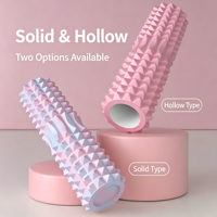 Rodillo de Espuma EVA Profesional de Alta Densidad para Pilates y Yoga, 45*8.5cm, Soporta 200kg, Accesorios de Gimnasio, Venta al Por Mayor de Fábrica OEM