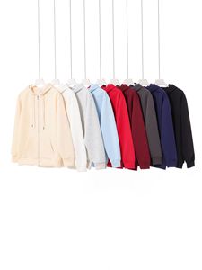 Produttori di abbigliamento stile primavera e autunno personalizzato con cerniera felpa a maniche lunghe con cappuccio da <span class=keywords><strong>uomo</strong></span> 330g giacca Casual Cardigan - Product Image 2