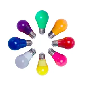 5/7WLed電球ランプマルチカラーE27ランプ電球LedライトSMD2835家の装飾ライトAC180-230V丸型電球