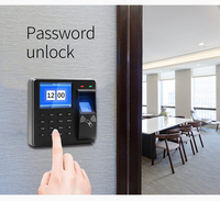 Lector de Control DE ACCESO M10H, grabadora biométrica de asistencia, capacidad de 1000 empleados, soporte de 25 idiomas, grabación de tiempo RFID de 125Khz