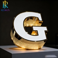 Signalétique LED 3D stable et personnalisable pour entreprises et hôpitaux, utilisation intérieure/extérieure, parcs, musées, bibliothèques, galeries d'art