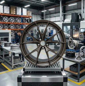 Rines de Aleación Forjados Personalizados de 18-28 Pulgadas, Acabado Plateado Cepillado VS-5RS 5x112 5x115 5x120 <span class=keywords><strong>para</strong></span> BMW M2 M3 M4 M5 F80 F82 G80 G82 G30 - Product Image 1