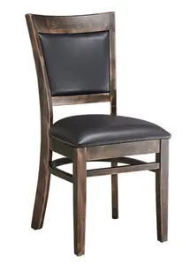 Cheap Wholesale Solid Beech Wooden Cafe Dining Restaurant Chair