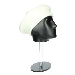 <b>Women's</b> <b>Hat</b> Cream <b>Beret</b> Style Soft Wool Blend Fashion Accessory For <b>Women</b> - Product Image 6