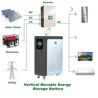 Penyimpanan Energi Rumah Tangga 51.2v900ah, Dapat Dipasang di Dinding dengan Koneksi Bluetooth, Daya Tahan Baterai Lama, Harga Pabrik