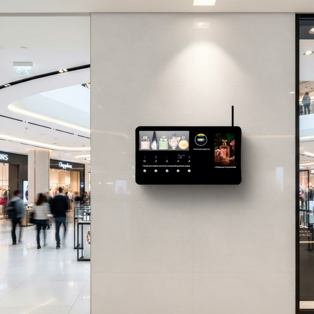 AHN Factory Sale Perfume Spray Vending Machine Fully Automatic Wall Mounted Fragrance Vending Machine