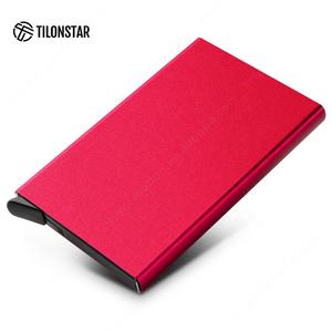 TILONSTAR TVC400 Travel Slimline Pop up Tarjetero RFID Bloqueo Banco Titulares de tarjetas de crédito para negocios - Product Image 3