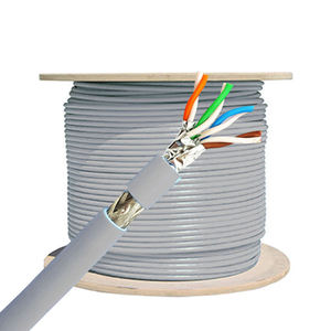 <span class=keywords><strong>สาย</strong></span>เคเบิลเครือข่าย CAT8 SFTP สำหรับภายในอาคาร แบบกล่องบรรจุจำนวนมาก <span class=keywords><strong>สาย</strong></span>เคเบิลอีเธอร์เน็ตแบบมีโครงสร้างสำหรับระบบสายเคเบิล LAN - Product Image 5