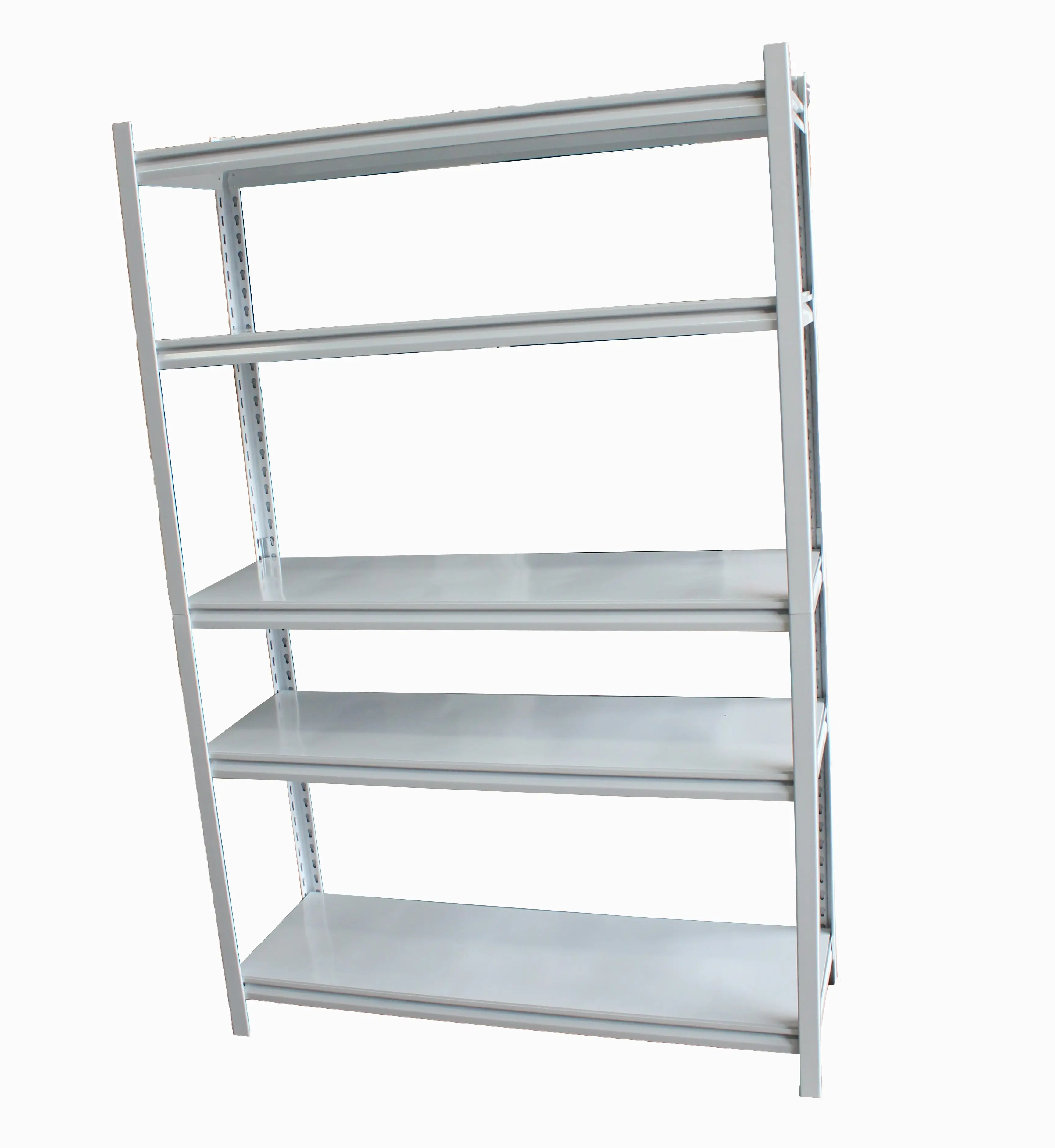 shelves for shop slot angle goods display shelf slotted angle steel shelving 5 layers steel iron metal shelf