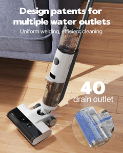 Top bán BLDC động cơ ướt khô chân không một cú nhấp chuột lau nhà sàn sạch hơn 30S tự làm sạch 6mm hẹp Cạnh Nhà bếp phòng khách thảm - Product Image 6