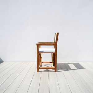 Meilleure vente Chaise de réalisateur en bois d'acacia Design contemporain pour le marché britannique et américain pour la chambre à coucher, la cour, le jardin, le parc, l'hôtel et la villa - Product Image 1