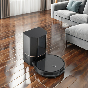 Dernier modèle d'aspirateur <span class=keywords><strong>robot</strong></span> OEM Gyroscope Navigation Auto-vidage Poubelle Fonctions Humide/Sec Batterie Automatique Ménage - Product Image 5