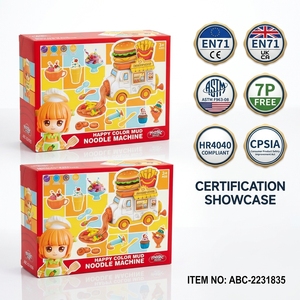 Juguetes Divertidos y Populares de Lucky Toys, <span class=keywords><strong>Camión</strong></span> de Comida con Forma de Hamburguesa, <span class=keywords><strong>Camión</strong></span> de Frutas, <span class=keywords><strong>Camión</strong></span> de <span class=keywords><strong>Helados</strong></span>, Juego de Plastilina Mágica de Colores - Product Image 4