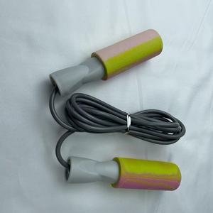 Nhà Máy Biểu Tượng Tùy Chỉnh Tập Thể Dục Nhảy Dây Nặng PVC Nhảy Dây Biểu Tượng Tùy Chỉnh Bọt Xử Lý - Product Image 3