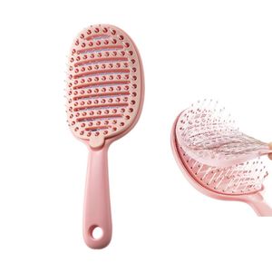 Cepillo para el Cabello de Nylon ABS Personalizado de Fábrica, Fácil de Limpiar, Impermeable, con Ventilación, Masajeador de Cuero Cabelludo, Desenredante, de TPR, para el Hogar - Product Image 1