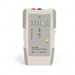 Ohmmètre à large plage PAS-853B, mesure automatique/manuelle/ Continue, une pile alcaline, instruments de mesure et d'analyse en ABS, PAS-853 - Product Image 1
