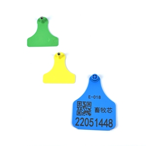 Étiquettes RFID anti-collision GSC 860~960 MHz à lecture longue portée certifiées ISO18000-6C pour l'automatisation des exploitations d'élevage de moutons/vaches/porcs - Product Image 4