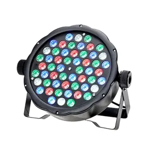 Thuisfeest Rgbw Flat Slim Par Can Led Par 3W 54 Goedkope 54X3 Plastic Par Led-Verlichting