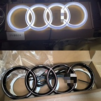 Feux de logo LED pour Audi A3 A5 A4L A6L Q5, éclairage de calandre, feux arrière bleus, rouges, blancs, accessoires de feux de logo.