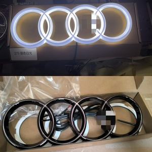 Pour <span class=keywords><strong>Audi</strong></span> A3 A5 A4L A6L Q5, lumières de <span class=keywords><strong>logo</strong></span> LED pour voiture, grille automatique, <span class=keywords><strong>logo</strong></span> arrière éclairé, accessoires de feux arrière - Product Image 2