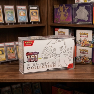 Collection Ultra Premium Pokémon 151, boîte de présentation en acrylique résistante aux UV, couvercle magnétique, présentoirs UPC - Product Image 2