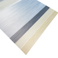 Stores zébrés double teinte de haute qualité en tissu polyester, style moderne, anti-UV, jour et nuit, pour fenêtres