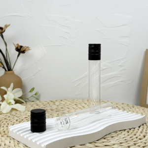 Tubes à essai en verre transparent en gros avec bouchon à vis en aluminium pour l'emballage du produit - Product Image 6