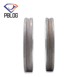 Pbom roda berlian PE untuk pemrosesan kaca grosir alat mesin kaca 100*22*8mm roda tepi lurus - Product Image 2