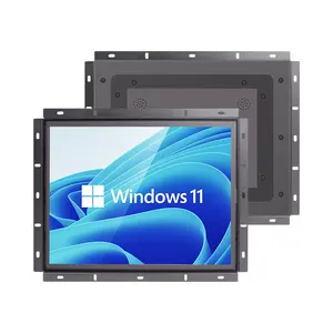 15 17 18.5 21.5 23.6 24 27 32 43 Inch Capacitive Touch Screen Lcd Monitor All In 1 Wall Mount Industrial Monitor