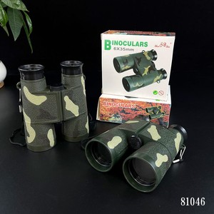 Children's Camouflage Binoculars 6x35 Outdoor Nature Exploration Toy For Ages 5 7 Years Plastic Material With Image - Product Image 3