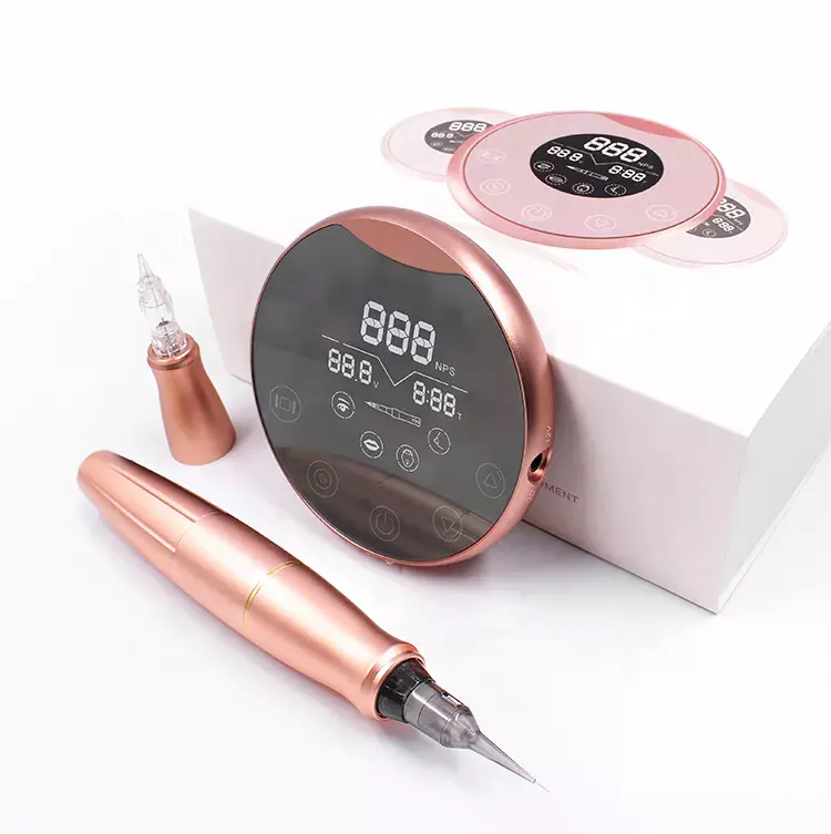 Фирменная марка P90 использует универсальные картриджи ручка для перманентного макияжа 2 в 1 наноброви микроблейдинга бровей PMU DREAM тату-машинка
