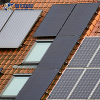 Système de support de panneau solaire durable optimisé pour les installations sur toits en tuiles inclinés