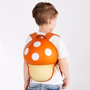 mochila viaje mochila de alta seguridad rojo de cuero de la PU de mario camping mochilas - Product Image 2