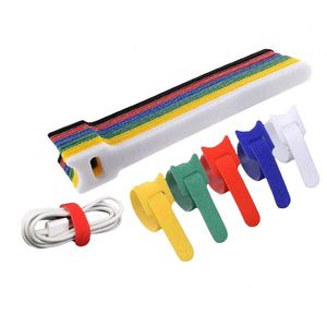 Attaches de rangement personnalisées en nylon coloré en forme de chat, sangles T-head dos à dos pour fleurs et plantes - Product Image 2