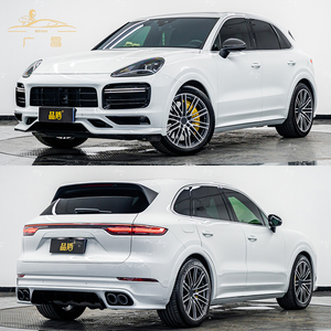 Kit carrosserie <span class=keywords><strong>Cayenne</strong></span> pour <span class=keywords><strong>Porsche</strong></span> <span class=keywords><strong>Cayenne</strong></span> 9Y0.1 2018-2023 ans, modèle Turbos amélioré comprenant des pare-chocs avant arrière et un diffuseur de lèvres TKT - Product Image 4
