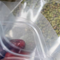 Sacs d'emballage personnalisés givrés transparents à fermeture éclair avec poignée et fond plat pour poudres, aliments et noix – Sachets à fermeture éclair personnalisés à fond plat