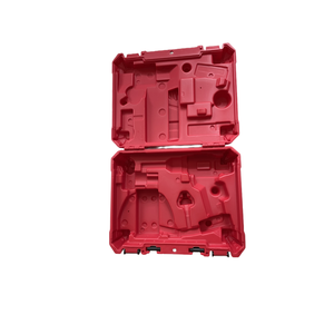 กล่องเก็บของพลาสติกแข็งสำหรับงานหนักกล่องเครื่องมือรถเข็นกล่องรถเข็นวางซ้อนกันได้พร้อมล้อ - Product Image 2