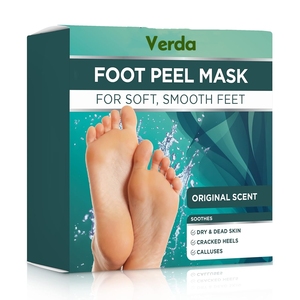 Masque exfoliant pour les pieds de marque privée, vente en gros, aide à renouveler la peau, masque anti-fissures pour les talons, fabrication japonaise - Product Image 1