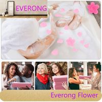 Fleur artificielle 12pcs boîte rose savon fleurs tête mousse roses mariage saint valentin boîte cadeau wiEV fleurs