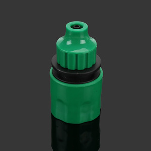 Connecteur d'eau de jardin 3/8 pouce en plastique, raccord rapide pour tuyau et pistolet à eau, installation facile - Product Image 3