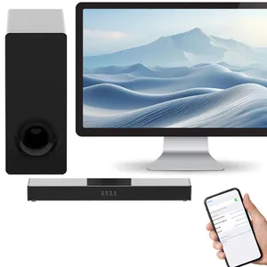 My Speaker Wholesale Home Audio Sound Bar TV soundbar with Subwoofer Active Speaker Wireless Multimedia Home Theater