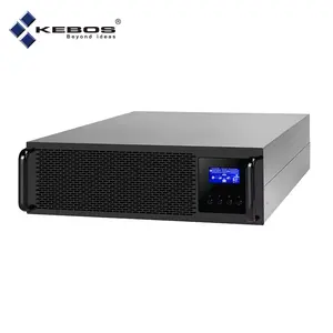 Kebos GH11 ONE 5KL-48V Double Conversion Surge Protector Emergency Uninterruptible Power Online Rack Mount ups backup power 5kva