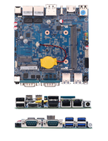 BKHD Factory 1264-12 Carte mère 2 * Lan 2 * Com N100 Processeur Alder Lake-N 2 * HD 1 * DP Display pour PC industriel min