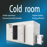 Chambre froide de petite taille Prix 0 ℃ à -35 ℃   Chambre froide réfrigérée pour viande et fruits de mer