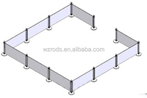 Weihai Wisezone fabrika doğrudan açık ücretsiz ayakta <span class=keywords><strong>Cafe</strong></span> bariyer modüler 200cm özel Logo dikdörtgen kaldırım burcu <span class=keywords><strong>Banner</strong></span> - Product Image 3