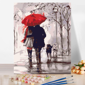 <span class=keywords><strong>Pintura</strong></span> por Números, <span class=keywords><strong>Pintura</strong></span> Hecha a Mano sobre Lienzo, <span class=keywords><strong>Pintura</strong></span> por Números DIY, Pinturas al Óleo sobre Lienzo para Decoración del Hogar - Product Image 1